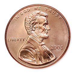 Photo of a penny